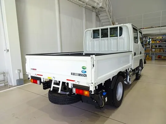 キャンター 1.45t 4WD 全低床 Wタイヤ Wキャブ