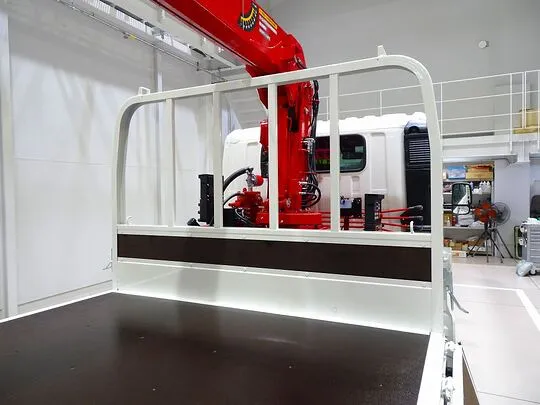 デュトロ 3t 4WD 高床 ワイドロング ユニック4段クレーン付 未使用車