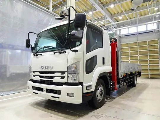 フォワード 4.7t 増トン 標準ベッド付 ユニック4段セルフクレーン付 ps