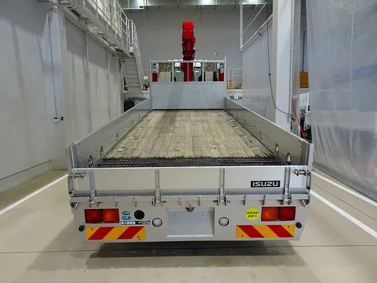 フォワード 4.7t 増トン 標準ベッド付 ユニック4段セルフクレーン付 ps