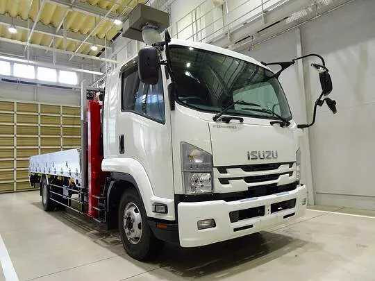 フォワード 4.7t 増トン 標準ベッド付 ユニック4段セルフクレーン付 ps