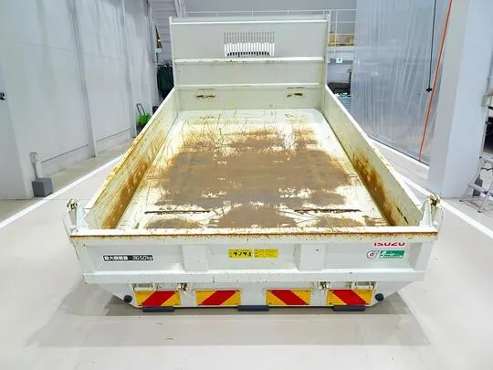 エルフ 3.65t 高床 ワイドセミロング セーフティローダーダンプ