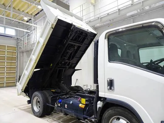 エルフ 3.65t 高床 ワイドセミロング セーフティローダーダンプ