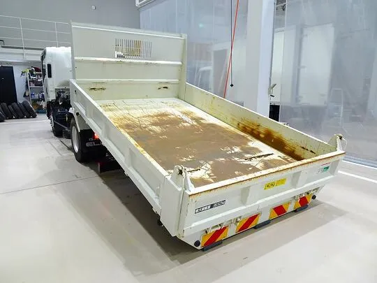 エルフ 3.65t 高床 ワイドセミロング セーフティローダーダンプ