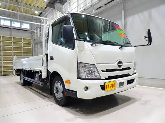 デュトロ 3.5t FJL ワイド超ロング 2段折れ式垂直P/G付 未使用車