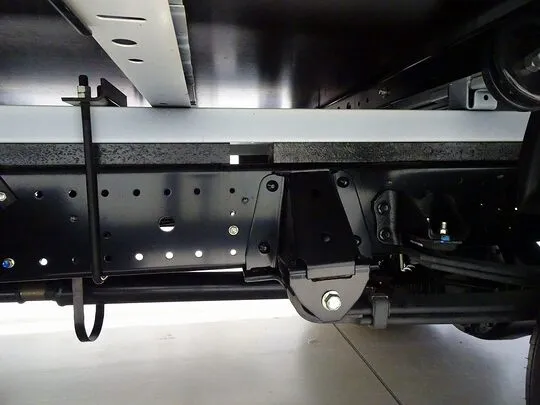 デュトロ 3.5t FJL ワイド超ロング 2段折れ式垂直P/G付 未使用車