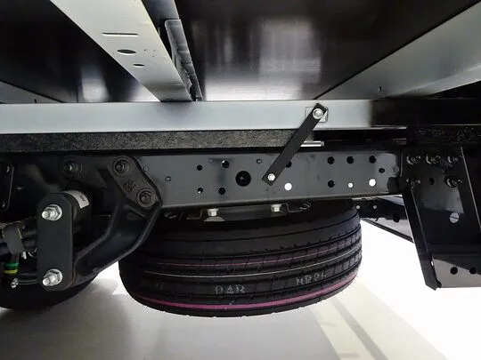 デュトロ 3.5t FJL ワイド超ロング 2段折れ式垂直P/G付 未使用車