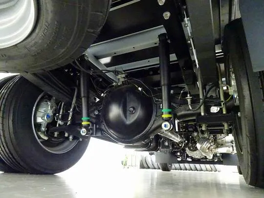 デュトロ 3.5t FJL ワイド超ロング 2段折れ式垂直P/G付 未使用車