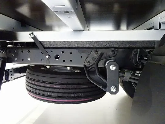 デュトロ 3.5t FJL ワイド超ロング 2段折れ式垂直P/G付 未使用車