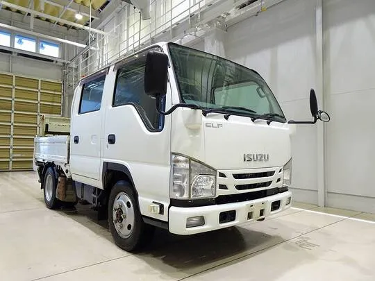 エルフ 1.75t 4WD FFL 標準 Wキャブ/2段折れ式アーム式PG付 総重量5t未満