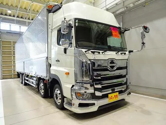 プロフィア 13.8t 4軸 アルミウイング リアエアサス 380ps 未使用車