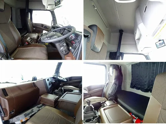 ギガ 13.7t 4軸 アルミウイング リアエアサス 380ps