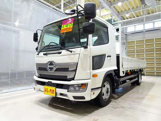 レンジャー 5.8t 増トン 4WD 標準ベッド付 平ボデー 240ps 未使用車