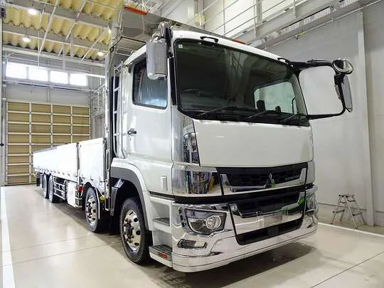 スーパーグレート 13.7t 4軸 アルミブロック 平ボディ リアエアサス 394ps