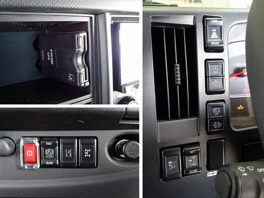 【年次点検済】フォワード 2.3t 標準ベッドレス タダノ4段クレーン付 210ps