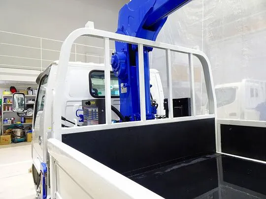 【年次点検済】エルフ 3t 高床 標準ロング タダノ4段クレーン付