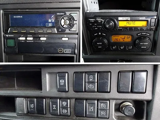 ギガ 13.7t 4軸 アルミウイング リアエアサス 380ps