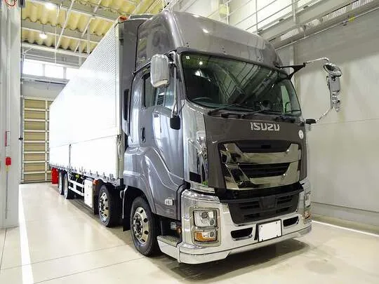 ギガ 13.7t 4軸 アルミウイング リアエアサス 380ps