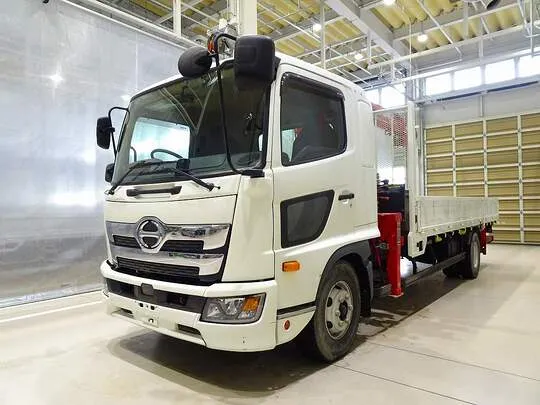 レンジャー 2.45t 標準ベッド付 ユニック4段クレーン付 210ps