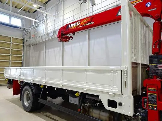 レンジャー 2.45t 標準ベッド付 ユニック4段クレーン付 210ps