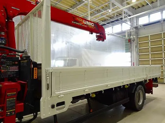 レンジャー 2.45t 標準ベッド付 ユニック4段クレーン付 210ps