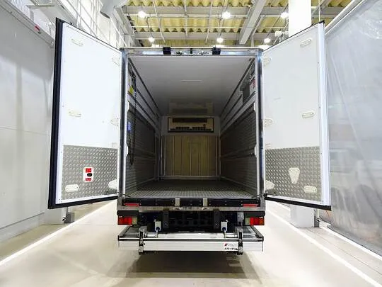 エルフ 2t 高床 標準ロング 低温冷凍車 スタンバイ/格納ゲート付