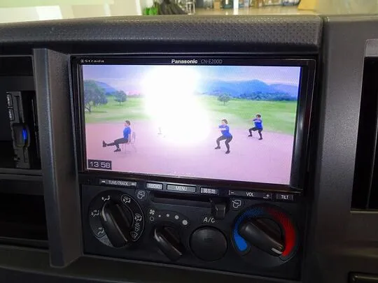 【年次点検済】エルフ 3t 高床 標準ロング タダノ4段クレーン付