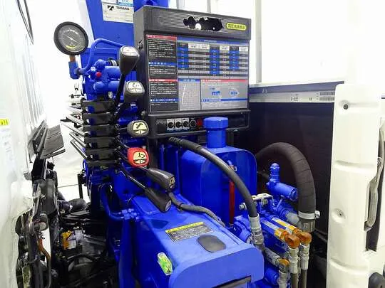 【年次点検済】エルフ 3t 高床 標準ロング タダノ4段クレーン付