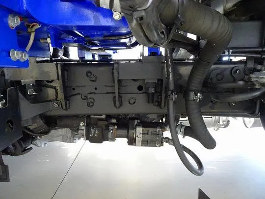 【年次点検済】エルフ 3t 高床 標準ロング タダノ4段クレーン付