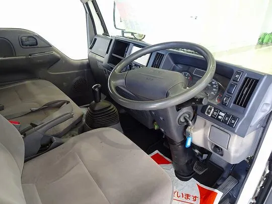 【年次点検済】エルフ 3t 高床 標準ロング タダノ4段クレーン付