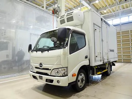 デュトロ 1.5t FJL 標準セミロング 低温冷凍車 2室式 左右サイドドア 総重量5t未満