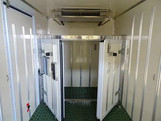 デュトロ 1.5t FJL 標準セミロング 低温冷凍車 2室式 左右サイドドア 総重量5t未満