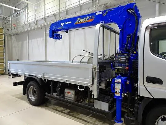 ダイナ 2t 高床 標準ロング タダノ3段クレーン付