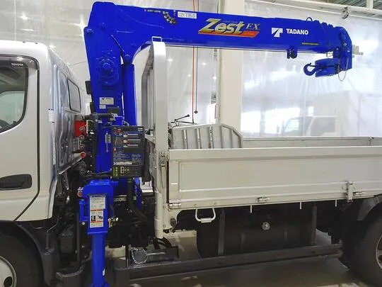 ダイナ 2t 高床 標準ロング タダノ3段クレーン付