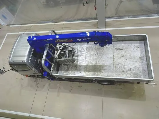 ダイナ 2t 高床 標準ロング タダノ3段クレーン付