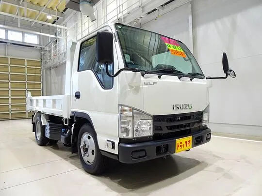 エルフ 2t 4WD FFL 強化ダンプ 未使用車