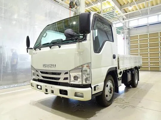 エルフ 1.55t 4WD FFL Wタイヤ 平ボデー