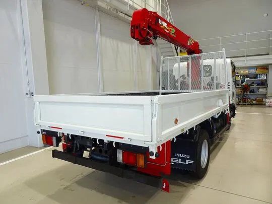 エルフ 2t 高床 標準ロング ユニック4段クレーン付