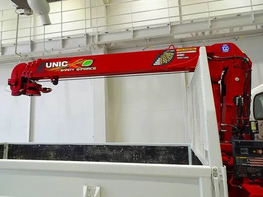 エルフ 2t 高床 標準ロング ユニック4段クレーン付