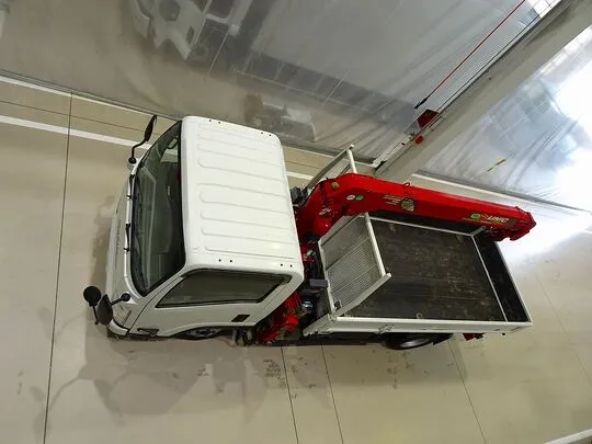 エルフ 2t 高床 標準ロング ユニック4段クレーン付