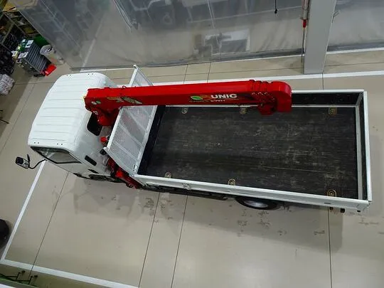 エルフ 2t 高床 標準ロング ユニック4段クレーン付