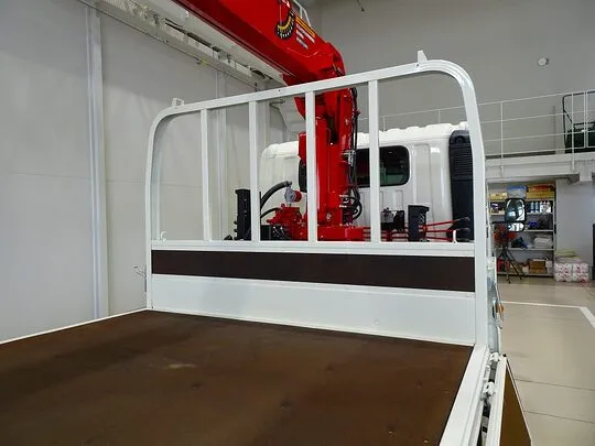 デュトロ 3t 4WD 高床 ワイドロング ユニック4段クレーン付 未使用車