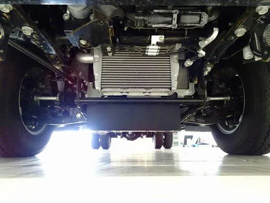 デュトロ 3t 4WD 高床 ワイドロング ユニック4段クレーン付 未使用車