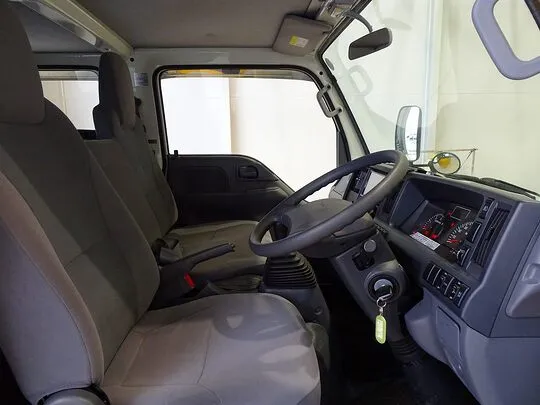 エルフ 0.8t 4WD FFL Sタイヤ 幌付 Wキャブ/垂直PG付