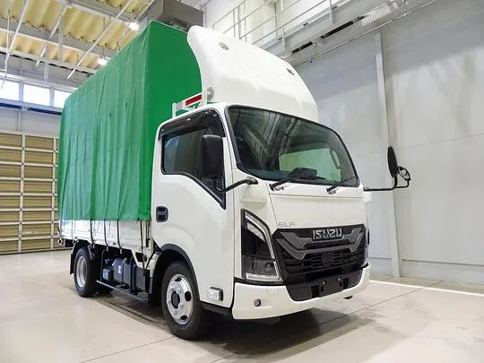 エルフ 2t FFL 標準 幌付 平ボデー 総重量5t未満