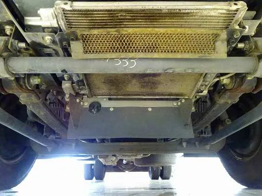 エルフ 2.9t 高床 標準ロング アルミバン 格納ゲート/ 左右サイドドア付