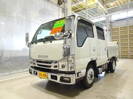 エルフ 1.8t 4WD FFL 標準 Wキャブ/垂直PG付 総重量5t未満