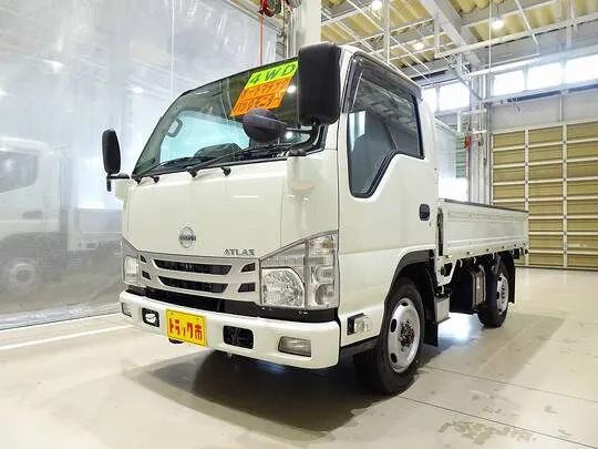 アトラス 1.55t 4WD FSL Sタイヤ 平ボデー