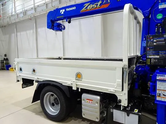 【年次点検済】デュトロ 3t FJL 標準 タダノ3段クレーン付