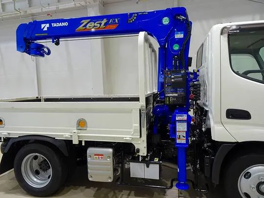 【年次点検済】デュトロ 3t FJL 標準 タダノ3段クレーン付